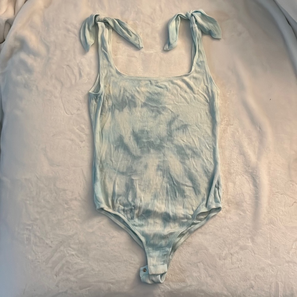 Reformation tie dye bodysuit XS